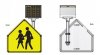 Blinker school crosswalk Sign  - thumbnail